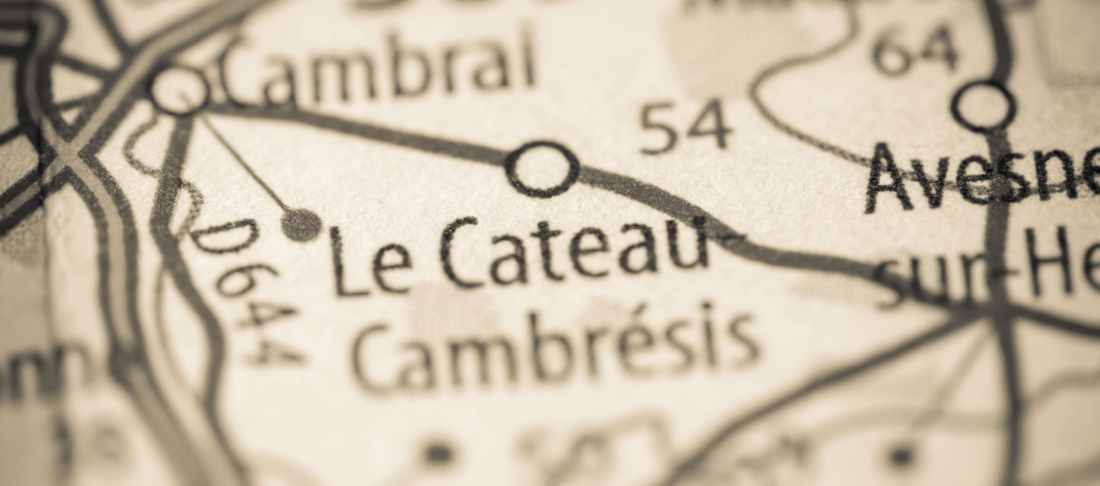 Le Cateau Map